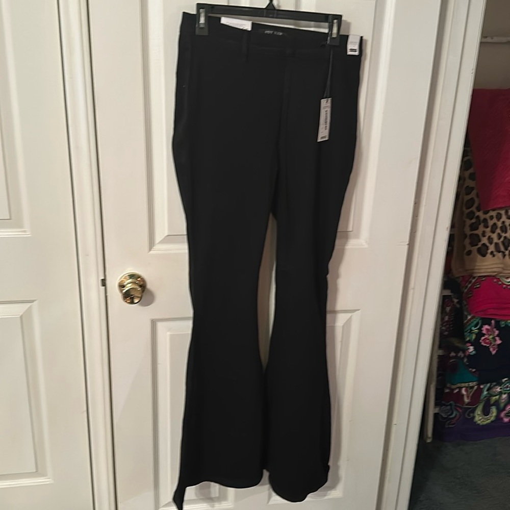 Judy Blue Extra Flare Pull On Black Jeans -Size 11/30